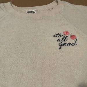 PINK by Victoria’s Secret Ivory Sweatshirt | XS